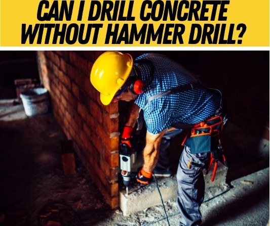 Drill Concrete Without Hammer Drill + Concrete Screws!