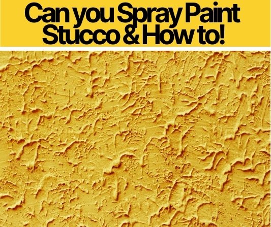 Can you Spray Paint Stucco