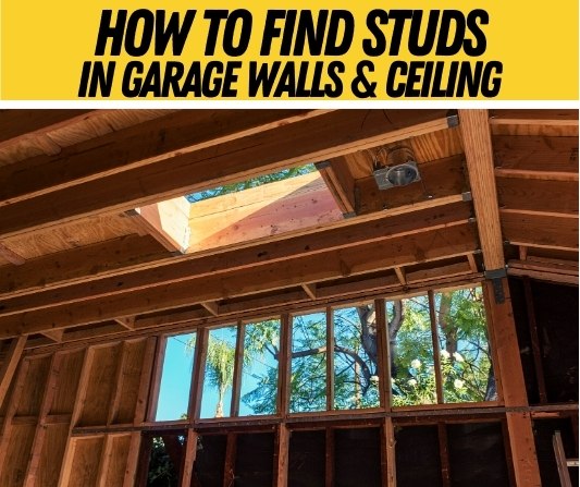 how to find studs in garage walls